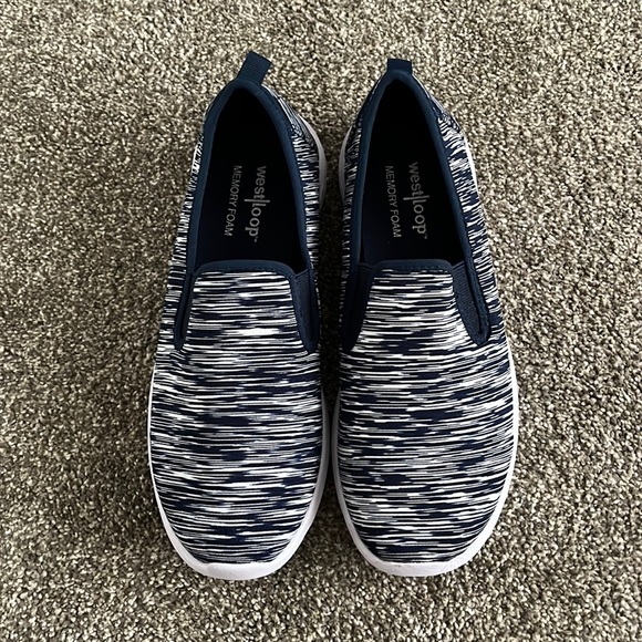 west loop Shoes Womens West Loop Memory Foam Slip On Shoe Poshmark